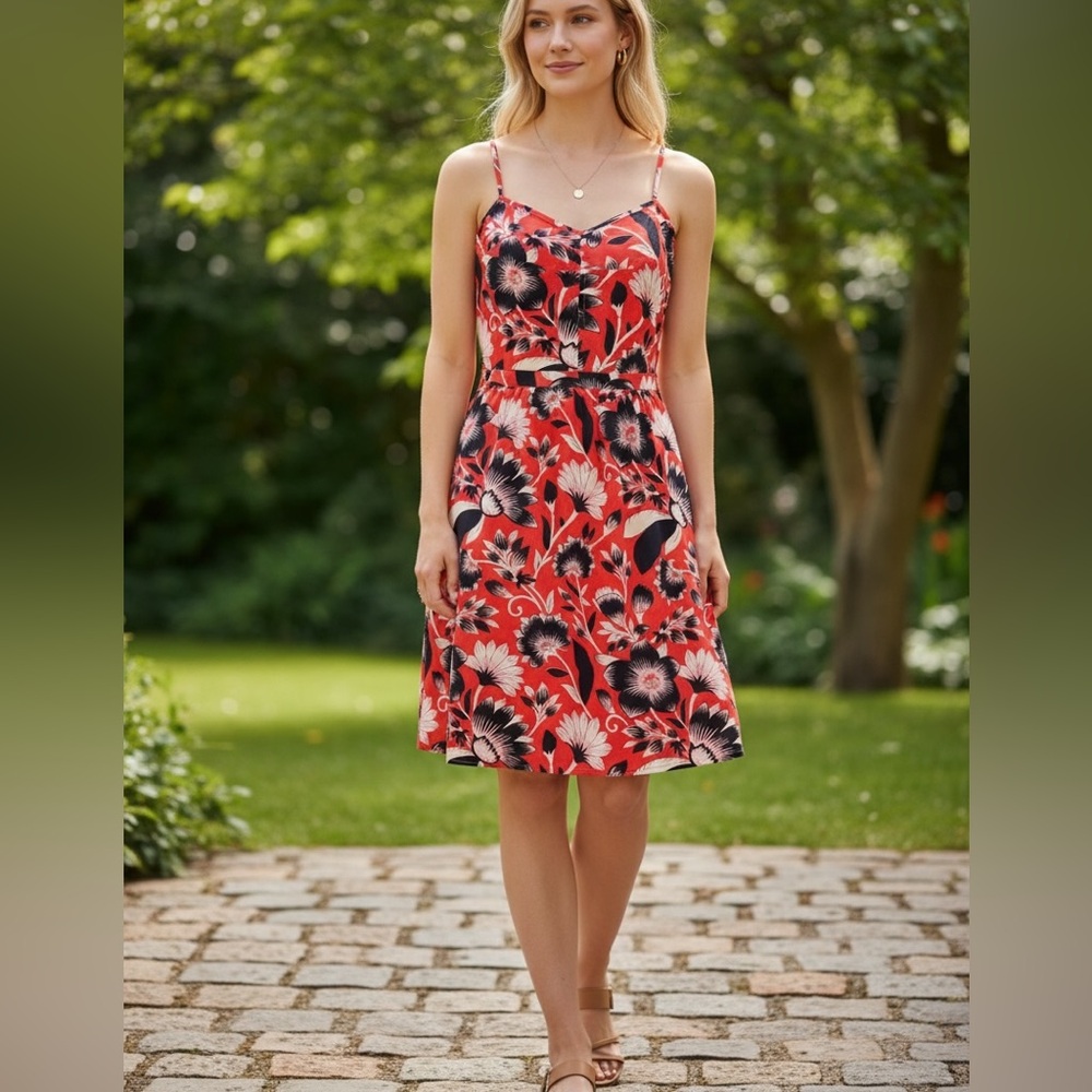 J. Crew | Seaside Cami Dress w/ Pockets - Adjustable Straps